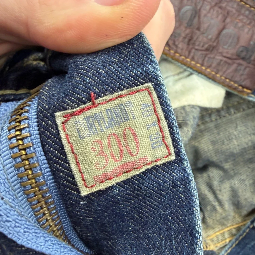 Polo Ralph Lauren Mens Prospect 300 Straight‎ Leg Jeans Dark Wash Blue 40x30